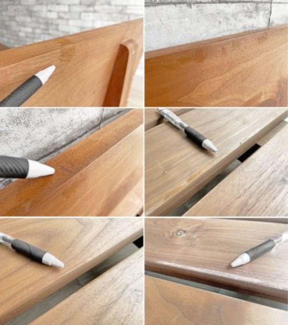 【廃盤・希少】ACTUS ベッドフレーム クイーン GLAN（グラン）