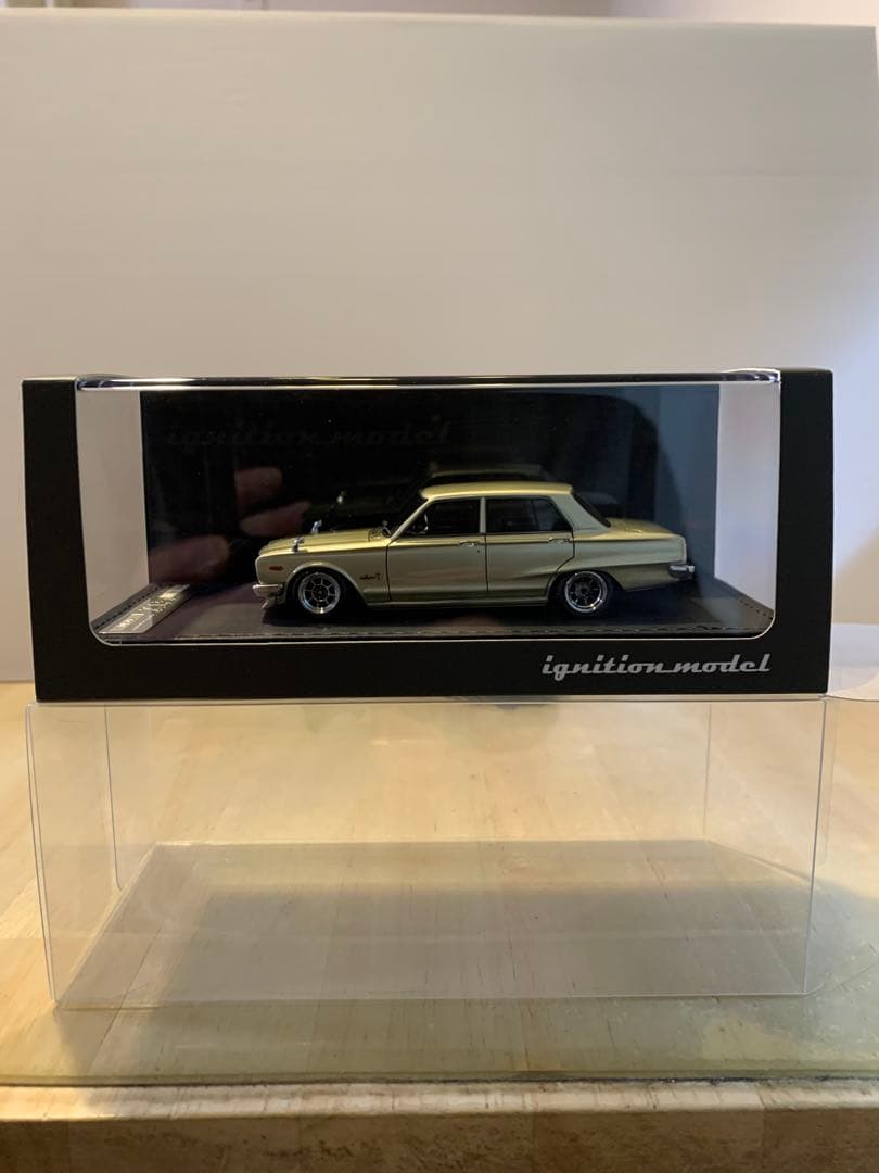 きよぽん。IG 1/43 スカイライン GT-X GC10 ゴールド