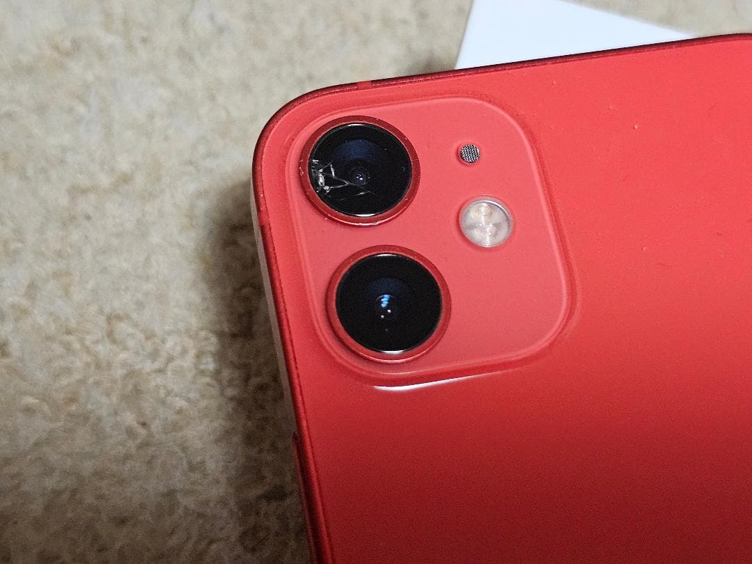 【半ジャンク品】Apple iPhone 12 mini 64GB レッド