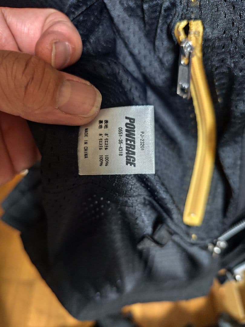 POWER AGE FURライダースジャケット Lサイズ ブラックPJ23201