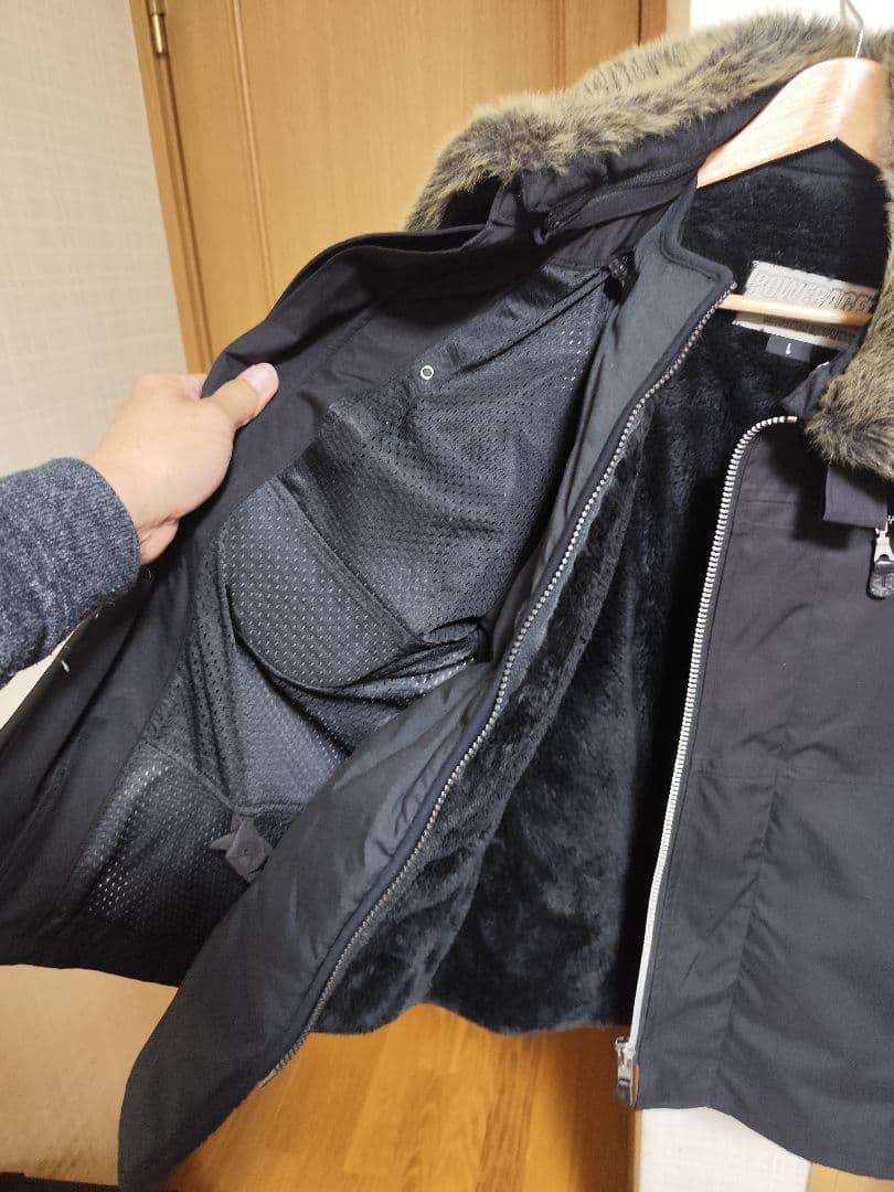 POWER AGE FURライダースジャケット Lサイズ ブラックPJ23201