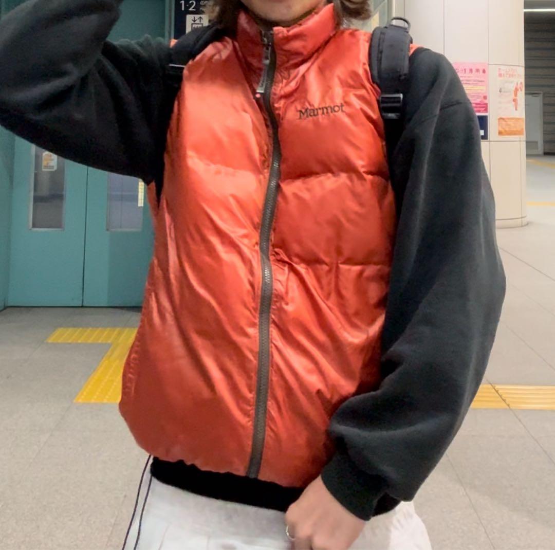 Marmot リバーシブルダウンベスト