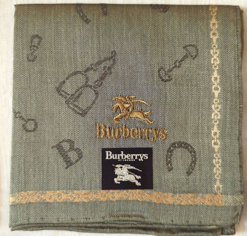 (未使用)Burberryハンカチ15枚セット