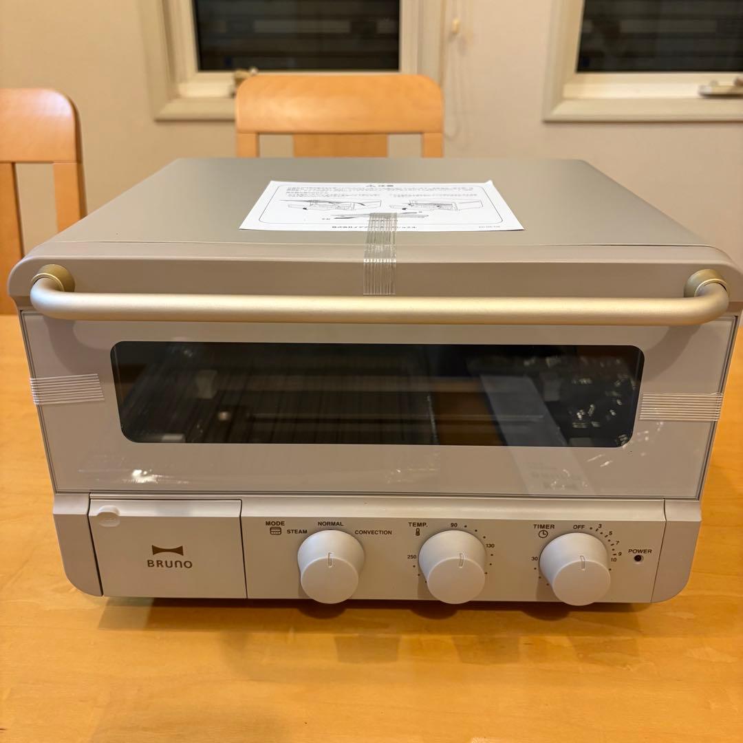 新品未使用 BRUNO crassy+スチーム&ベイク トースター BOE067