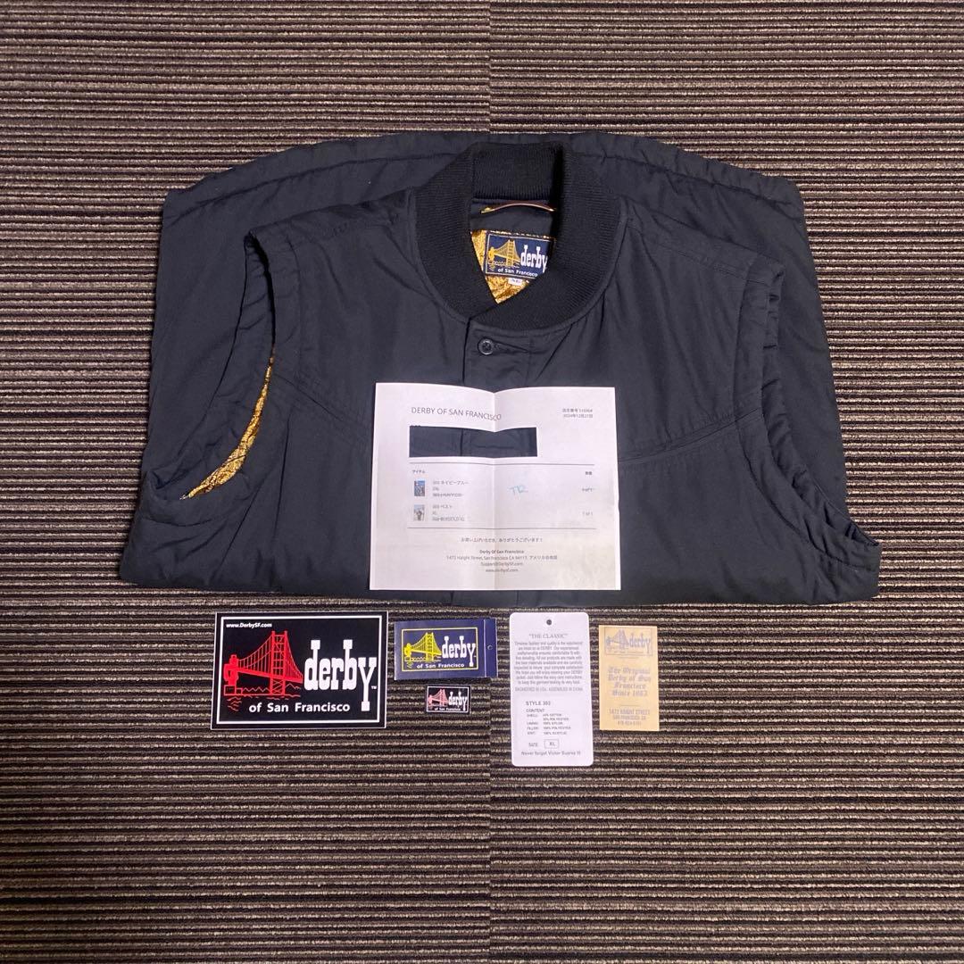 Derby Of San Francisco ベスト ブラック 302