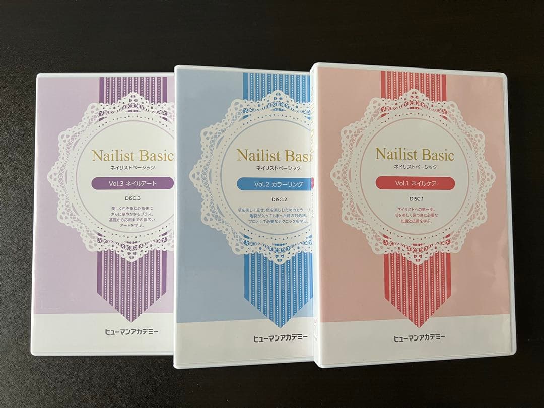 ネイリスト検定、ジェルネイル検定用テキスト•DVD•用品