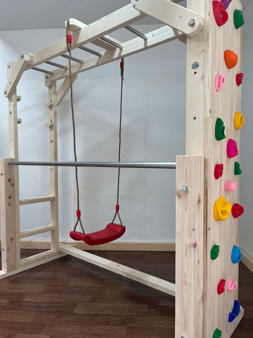 15　うんていタイプA 側面半分ボルダリング　鉄棒　ブランコ　テーブル