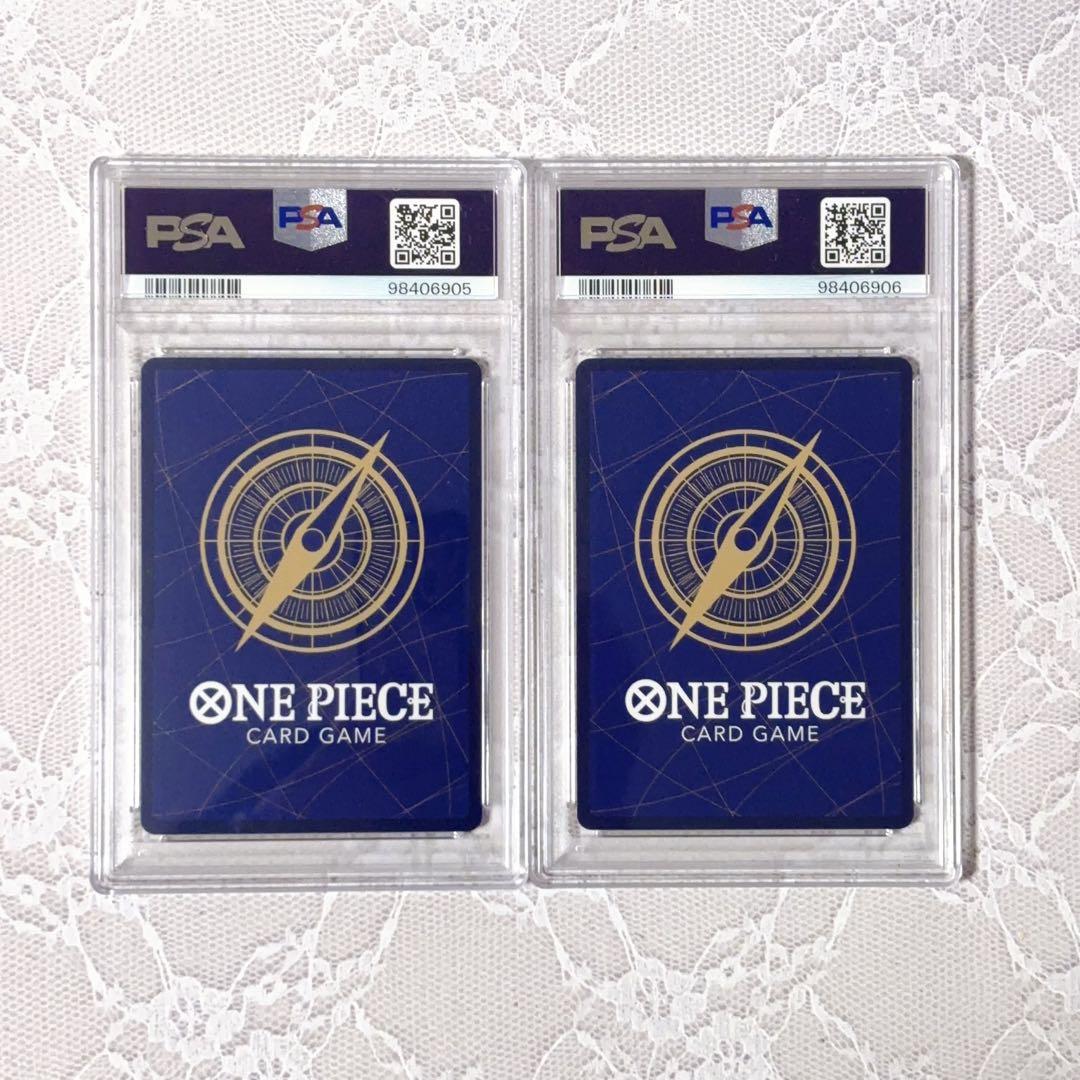 ゾロ十郎＆おナミ★PSA10連番★2周年記念★ワンピースカード