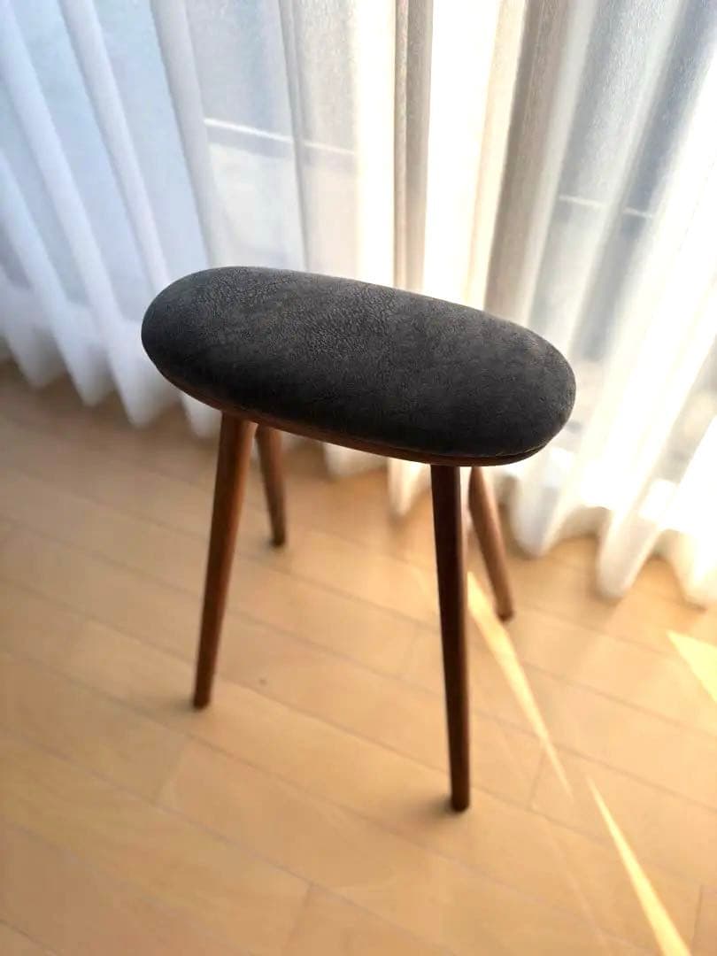 ナガノインテリア　キッチンスツール　コッペ　木製　ミヤモト家具　SOLID