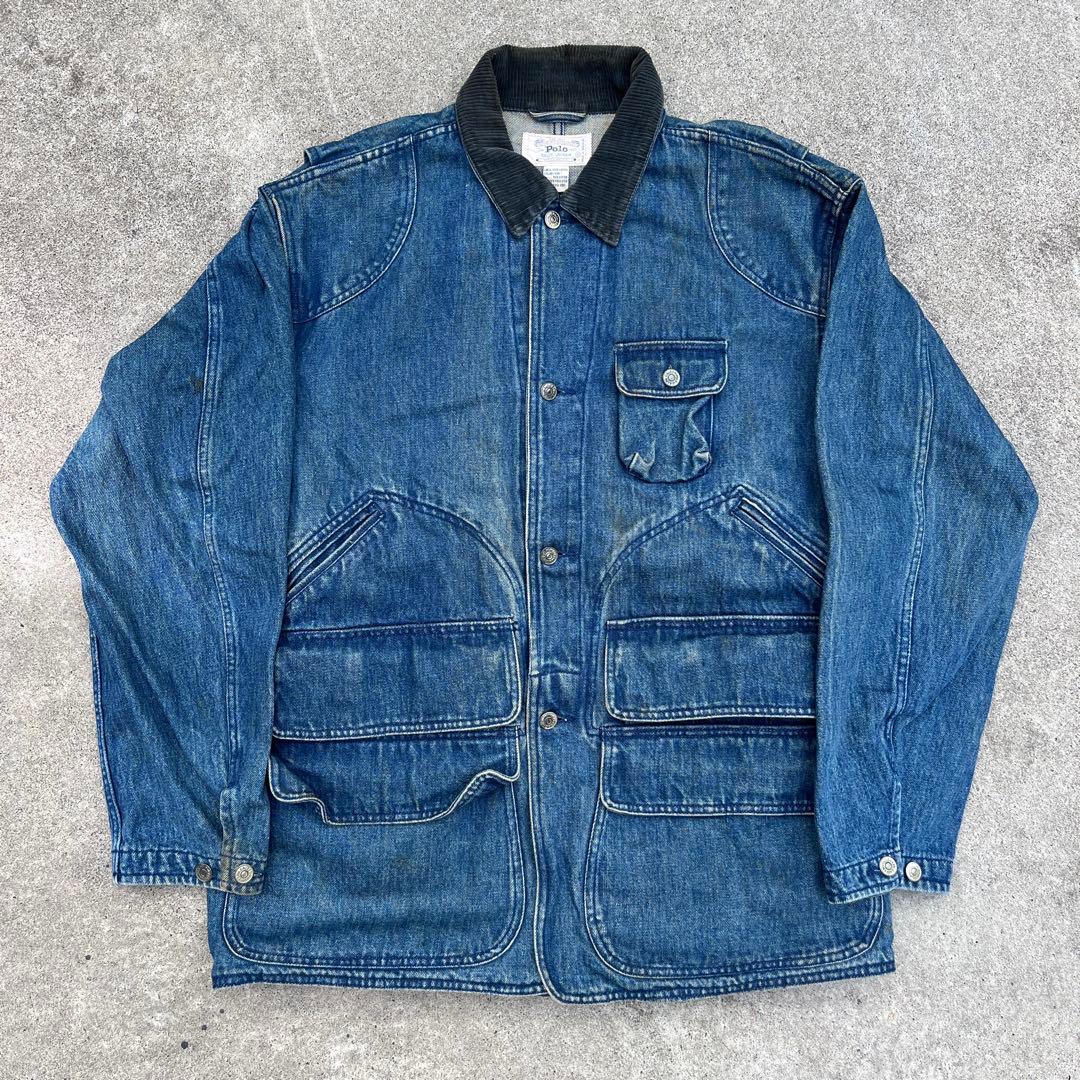 k*t様 80s ラルフローレン　デニム　カバーオール　ヴィンテージ　古着