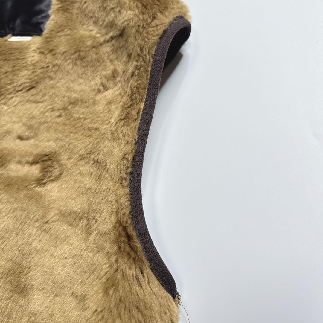 【美品】barbour バブアー　ファーライナーベスト　38