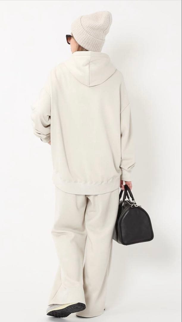 AP STUDIO New Warm Zip Hoodie ホワイト