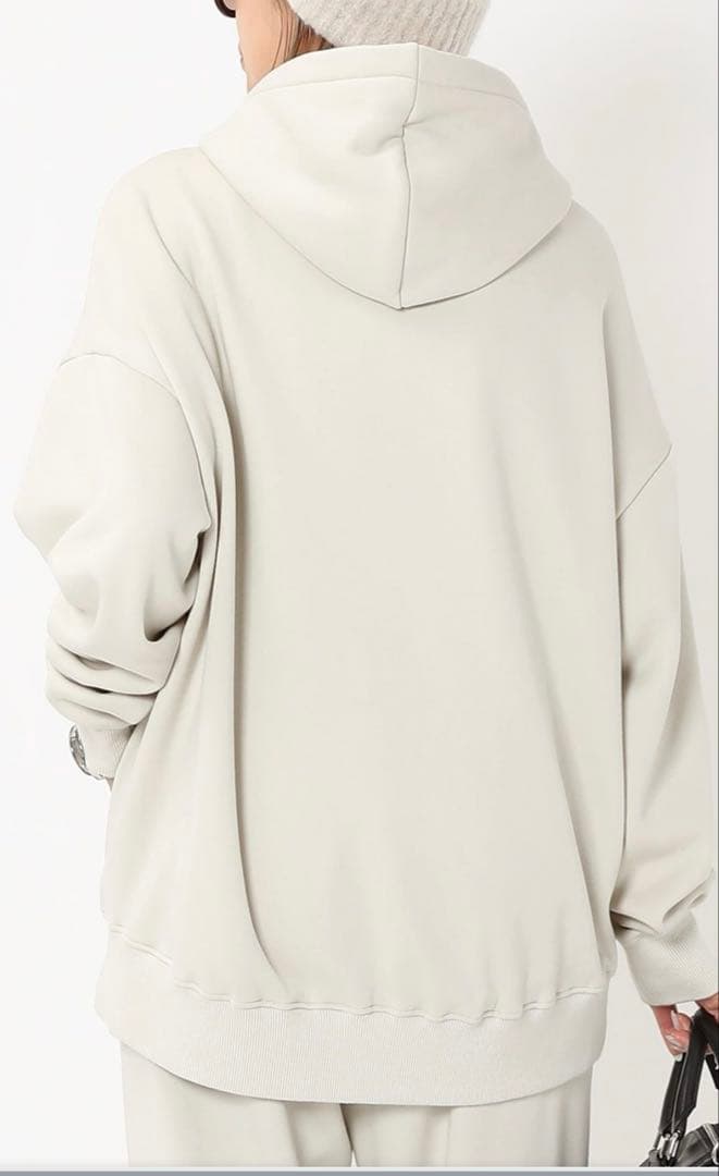 AP STUDIO New Warm Zip Hoodie ホワイト