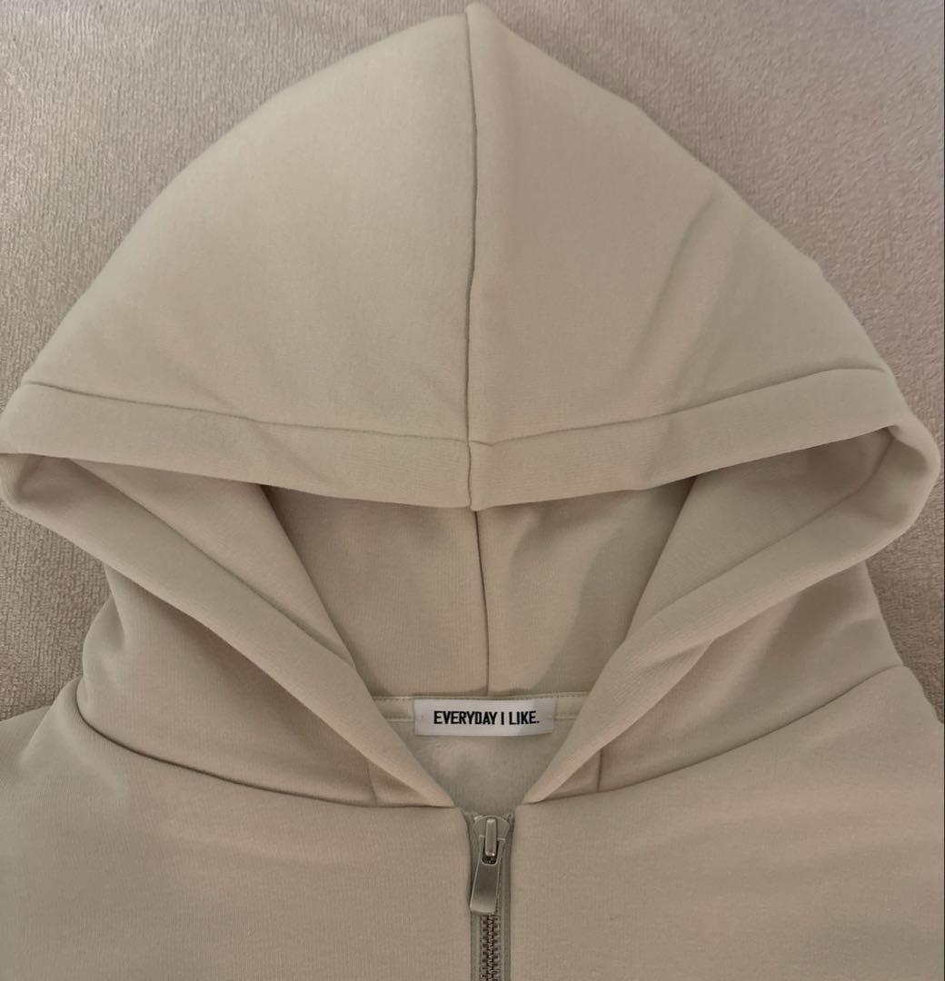 AP STUDIO New Warm Zip Hoodie ホワイト