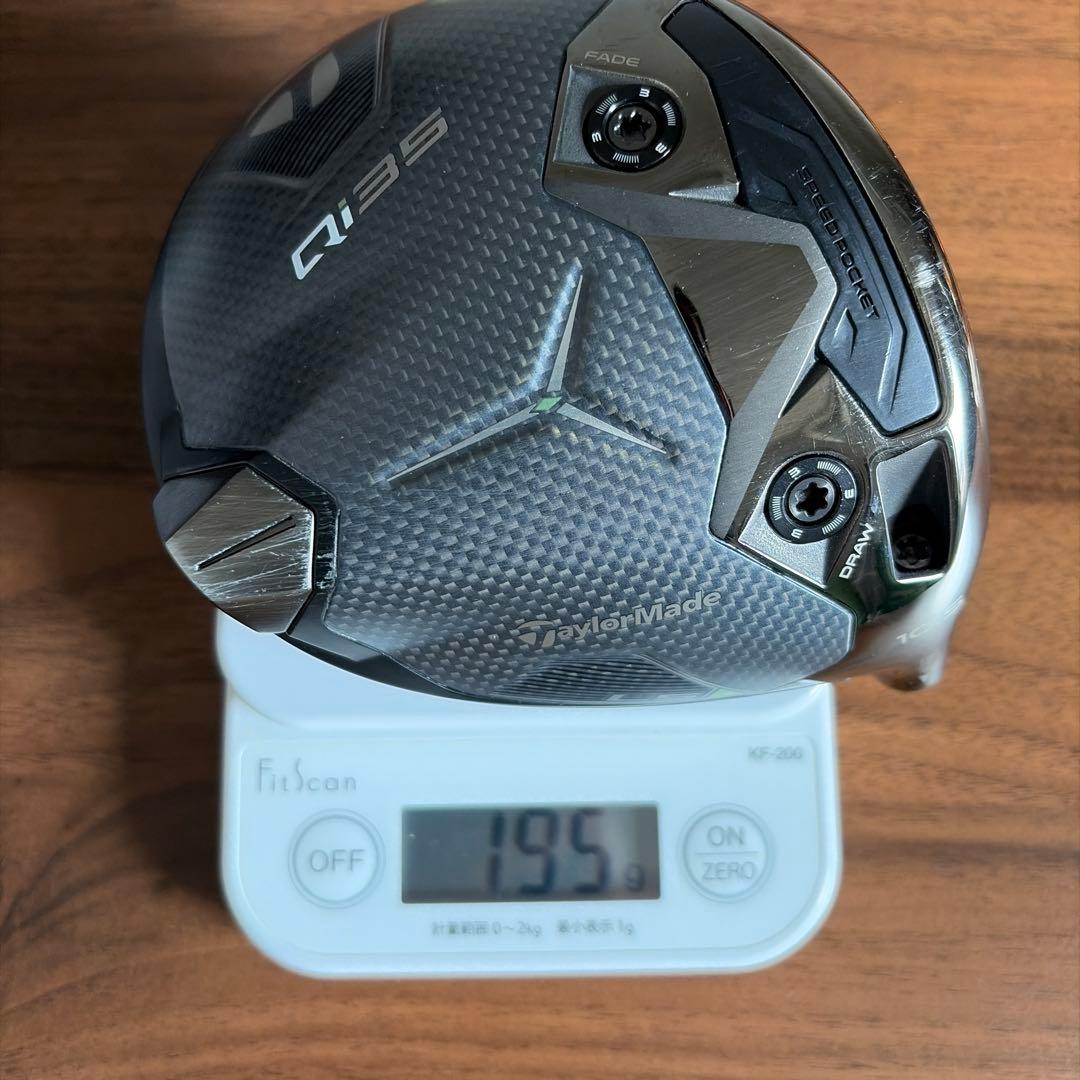 【birdieking】Qi35LSドライバー　10.5° ヘッドとHC