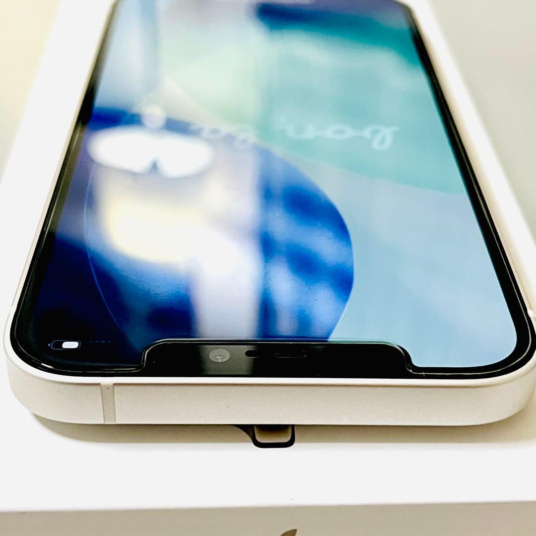 【美品】iPhone 12 本体 128GB SIMフリー （ホワイト）送料無料