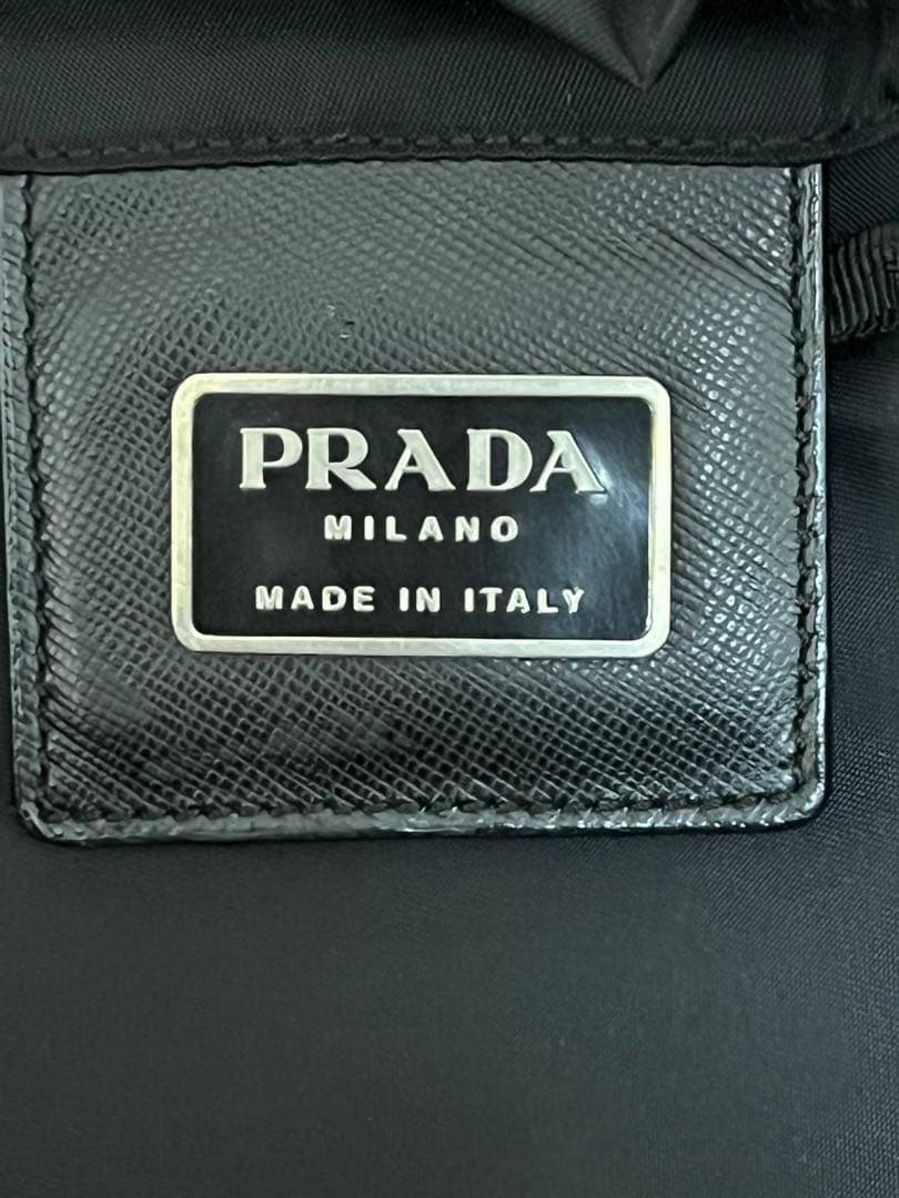美品 PRADA プラダ リュック バックパック 三角ロゴ