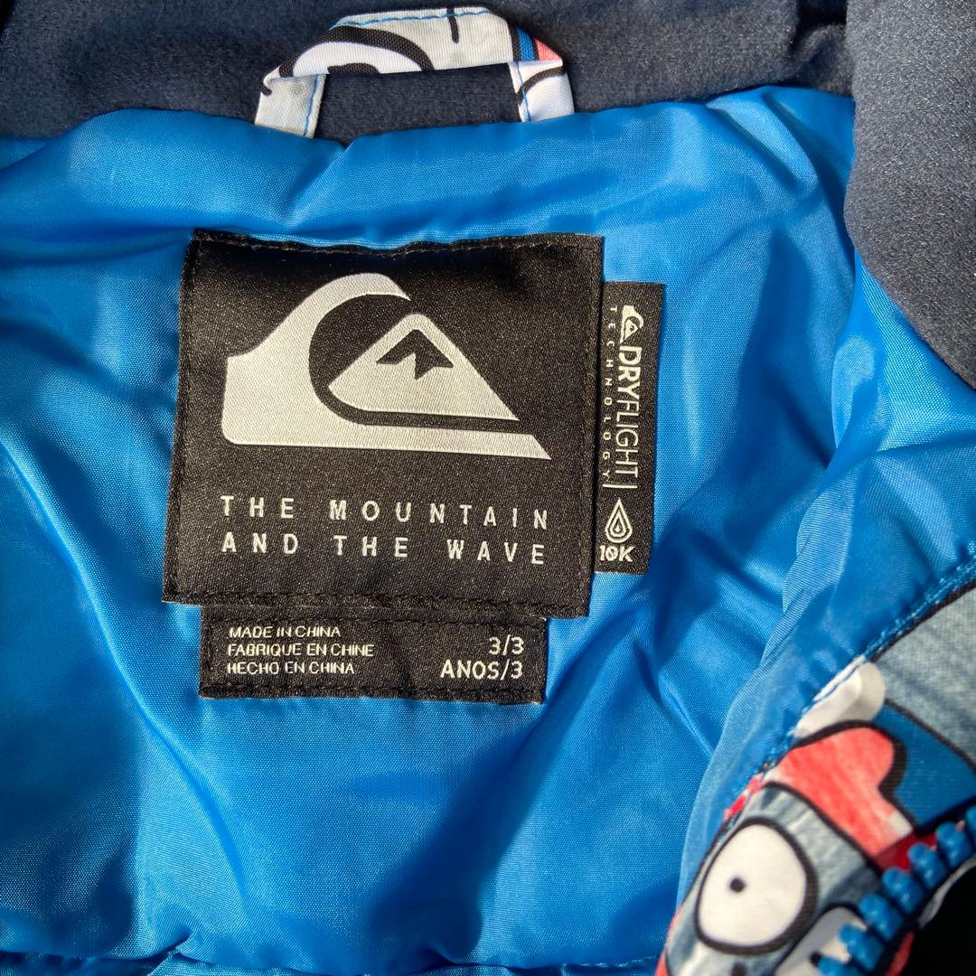 新品・未使用⭐️クイックシルバー　キッズ スノーボードウェア 100cm