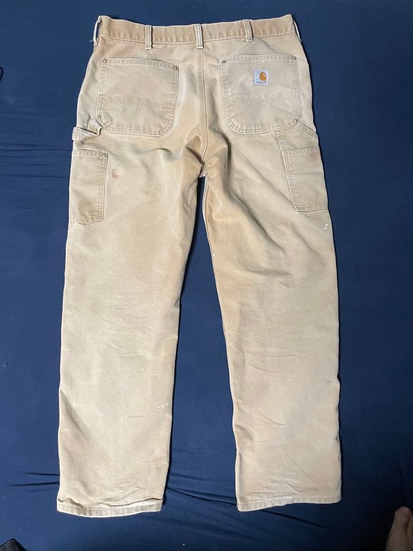 n*e様 Carhartt カーハートダブルニーB01 ペインターパンツ 34x