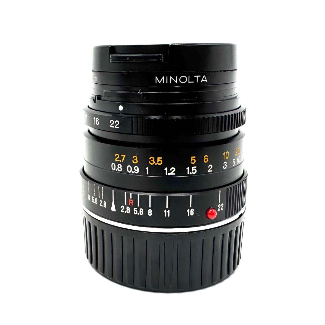 MINOLTA ミノルタM-ROKKOR 28mm f2.8 Mマウントレンズ