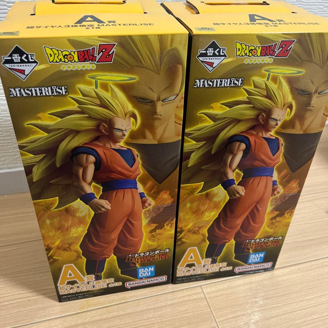 一番くじ　ドラゴンボール超サイヤ人3 孫悟空 A賞 2体セット