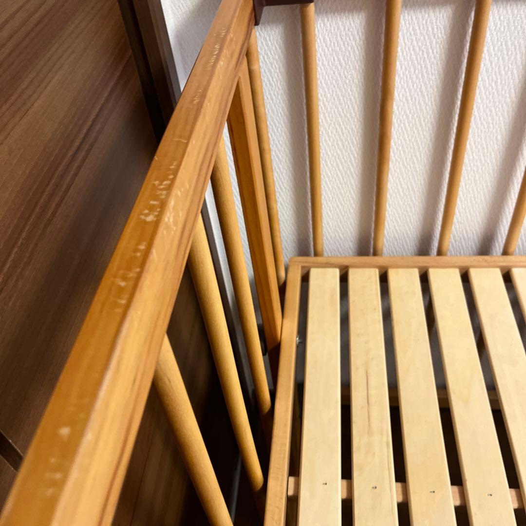 フォルスカ　ベッドサイドベッド　キャスター付　ジョイント用安全ベルト付