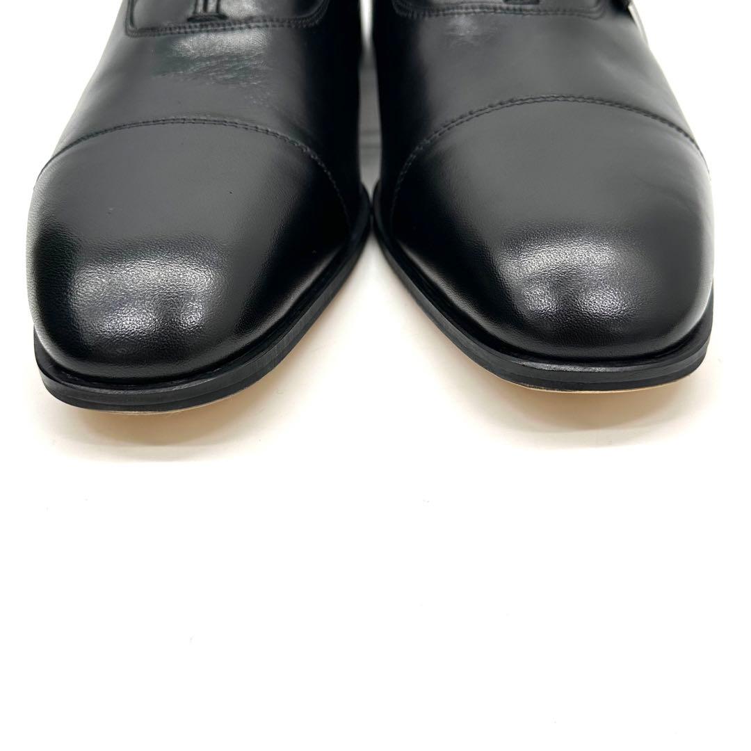 〈新品〉alfredoBANNISTER【27.5cm】ストレートチップ 黒