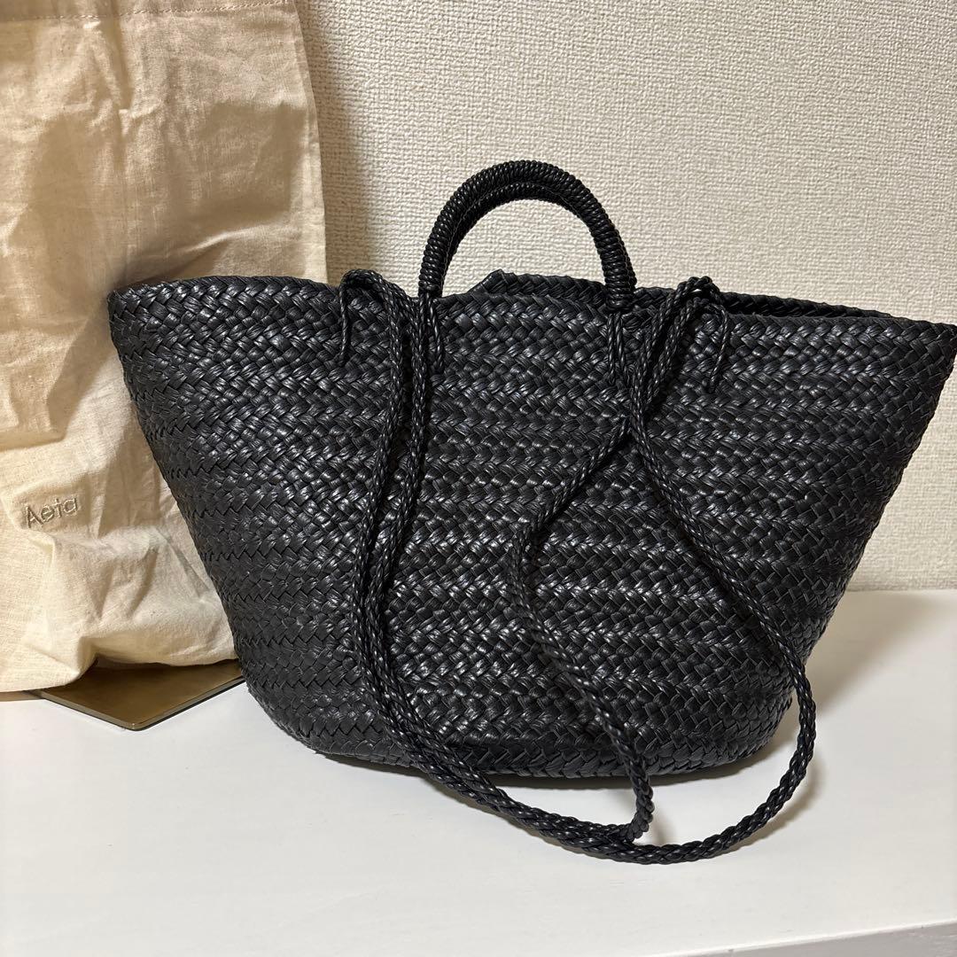 Aeta アエタ　カゴバッグ ショルダーバッグ　レザー