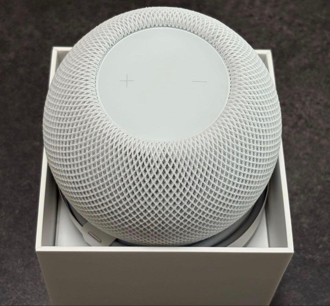 【美品】Apple Pod mini ホワイト　グレー