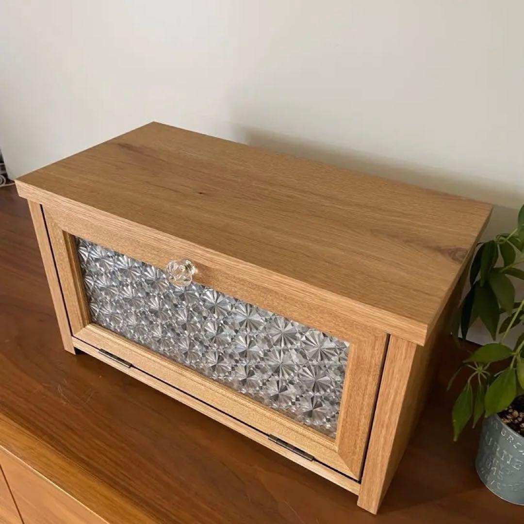 家具職人が作るレトロなブレッドケース　ホワイトオーク