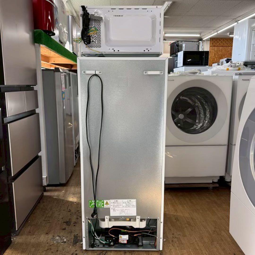 東京23区配送無料✨激安❗️3点セット　冷蔵庫　洗濯機　レンジ　分解清掃済み
