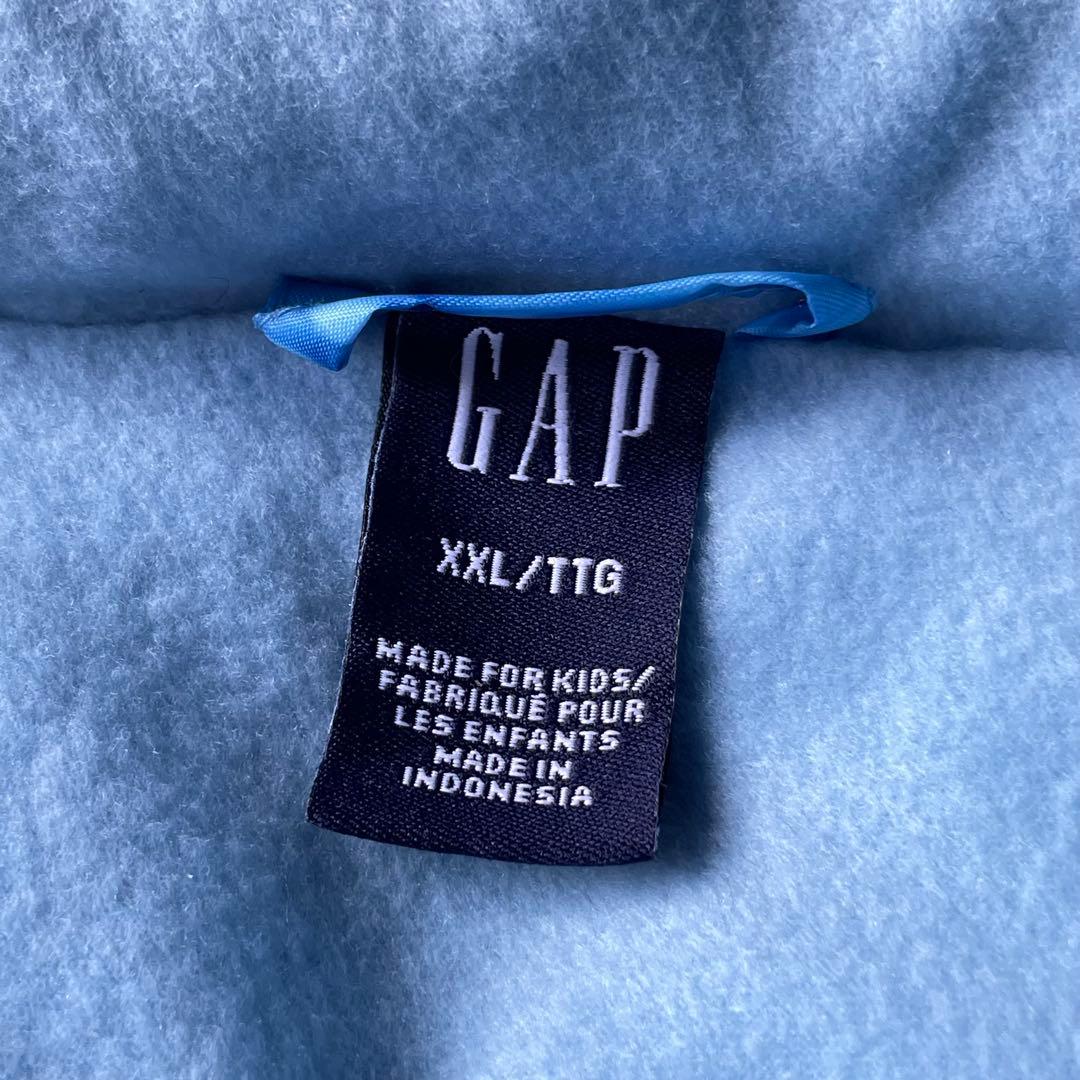 00s old gap down parka 水色 短丈 archive