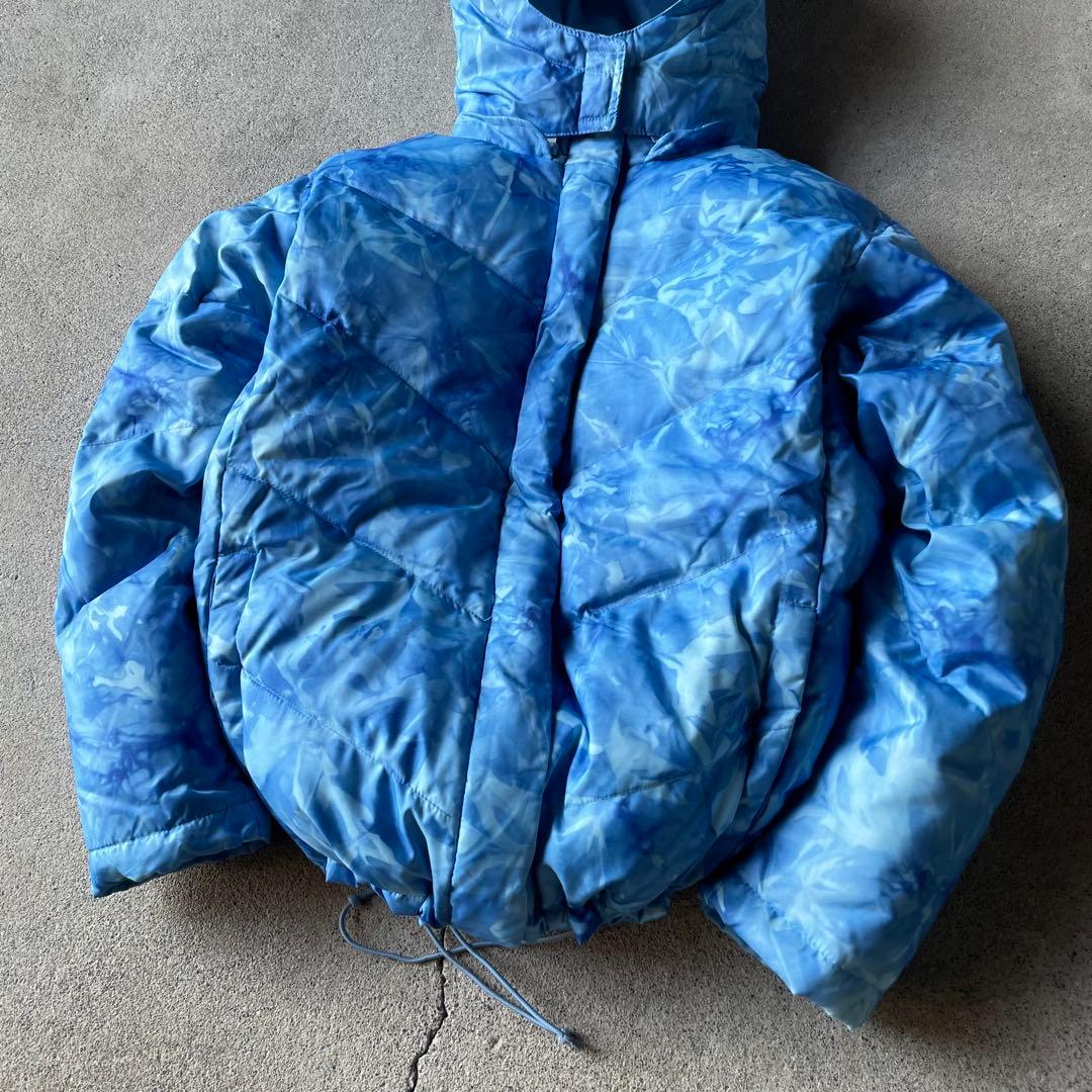 00s old gap down parka 水色 短丈 archive