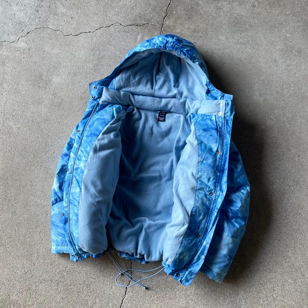 00s old gap down parka 水色 短丈 archive
