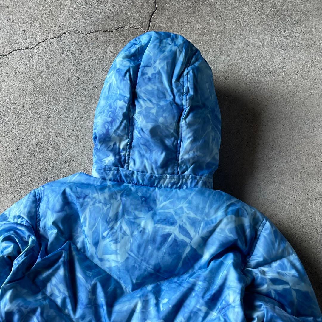 00s old gap down parka 水色 短丈 archive