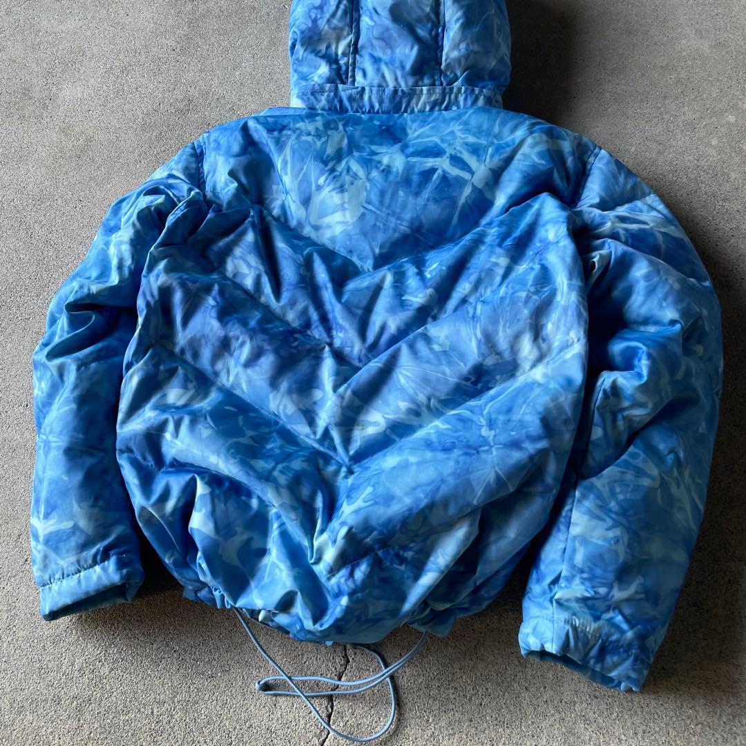 00s old gap down parka 水色 短丈 archive