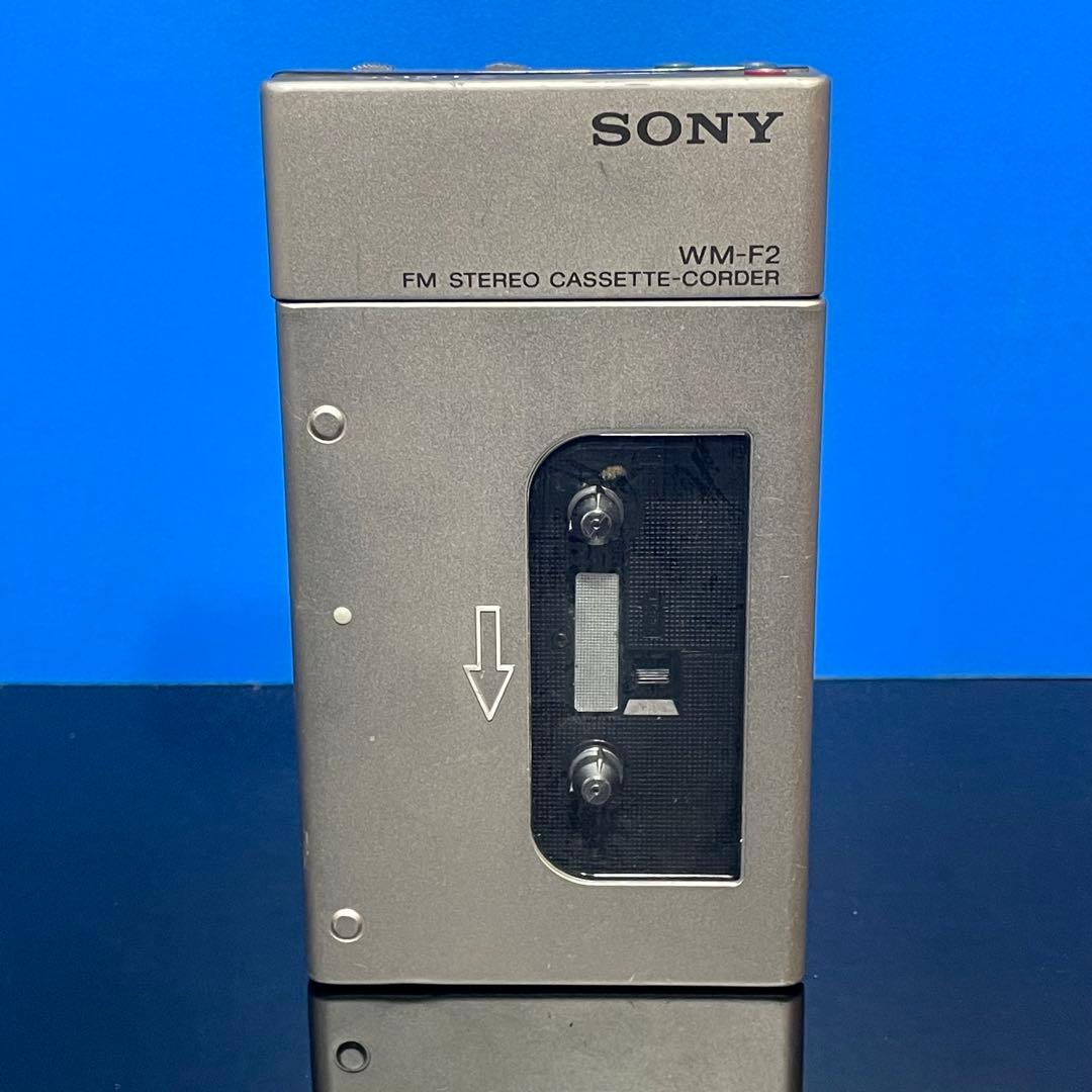 SONY WM-F2 FMステレオカセットコーダー　通電のみ