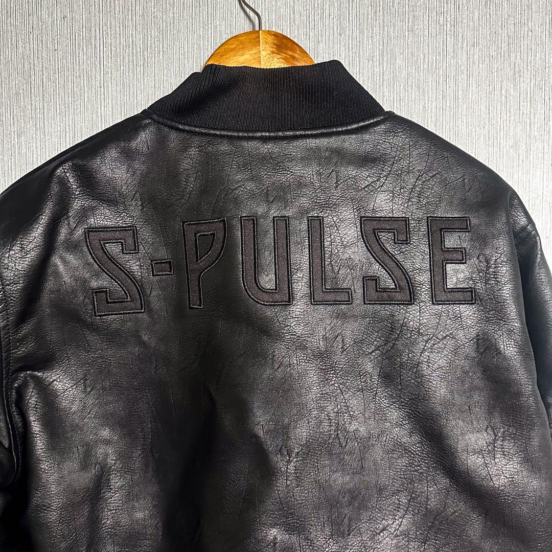 清水エスパルス フェイクレザージャケット XLサイズ