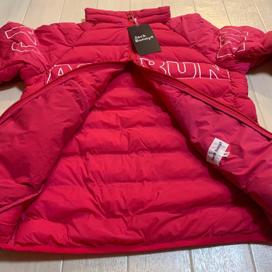 新品■27,500円【ジャックバニー 】2/L レディース　中綿ブルゾン　ピンク