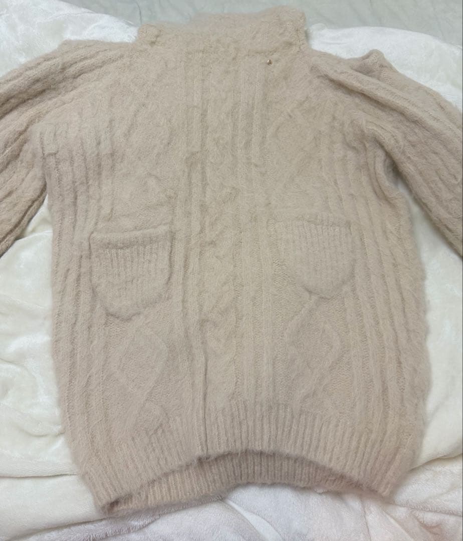 ワンピース Allyn cable knit dress ANDMARY