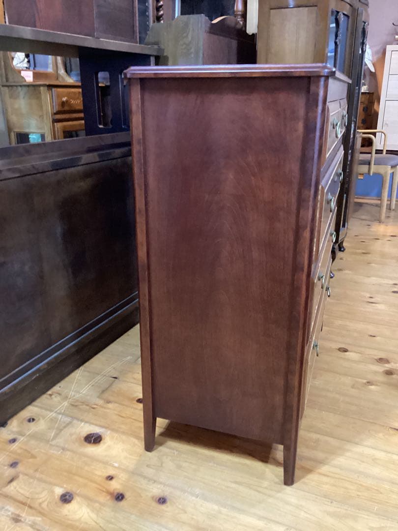 木製チェスト　4段　チェスト　収納家具　タンス