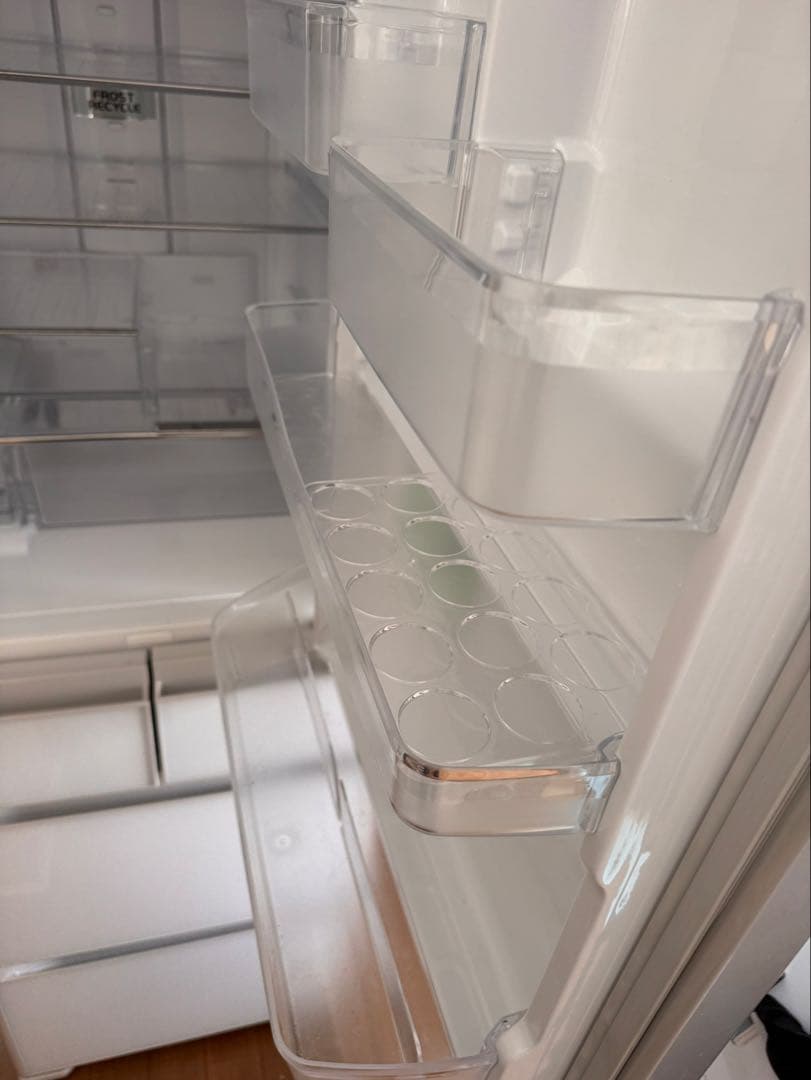 日立 HITACHI 冷蔵庫 R-S40S XW 5ドア 幅60 401L