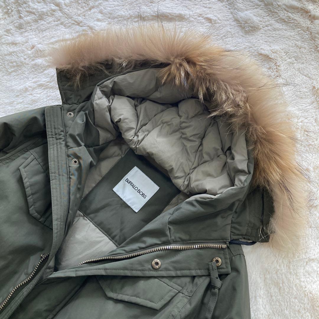 【美品】BUFFALO BOBS バッファローボブズ モッズコート ダウン M