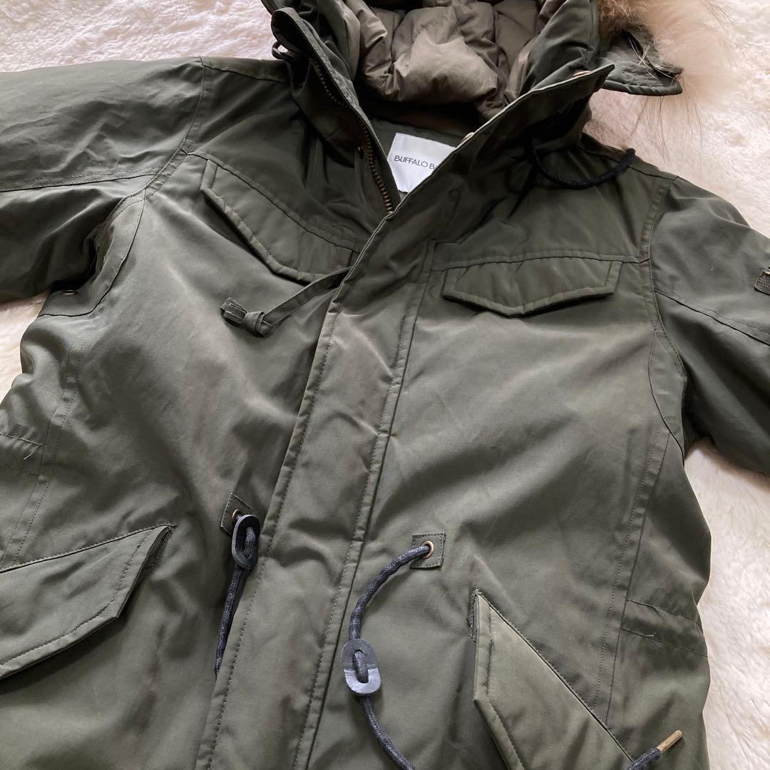 【美品】BUFFALO BOBS バッファローボブズ モッズコート ダウン M