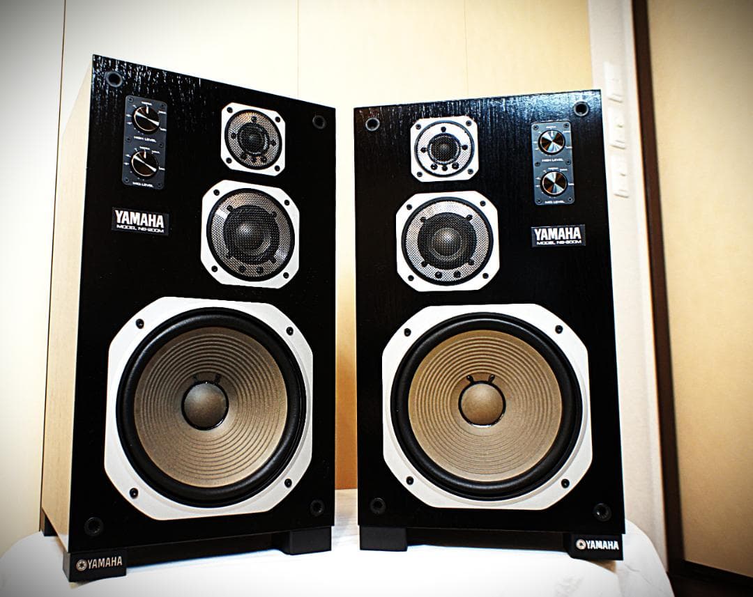 【超美品】YAMAHA ヤマハスピーカー NS-200M　整備インシュレータ付き