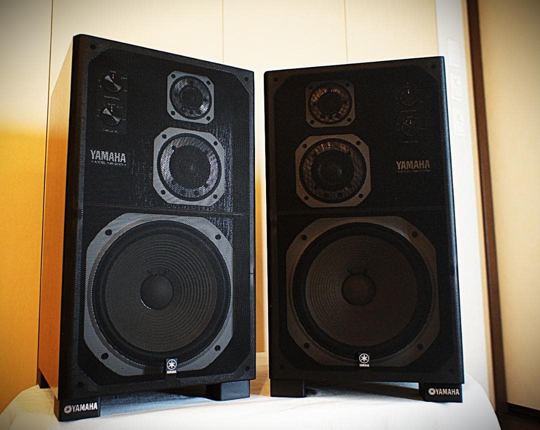 【超美品】YAMAHA ヤマハスピーカー NS-200M　整備インシュレータ付き