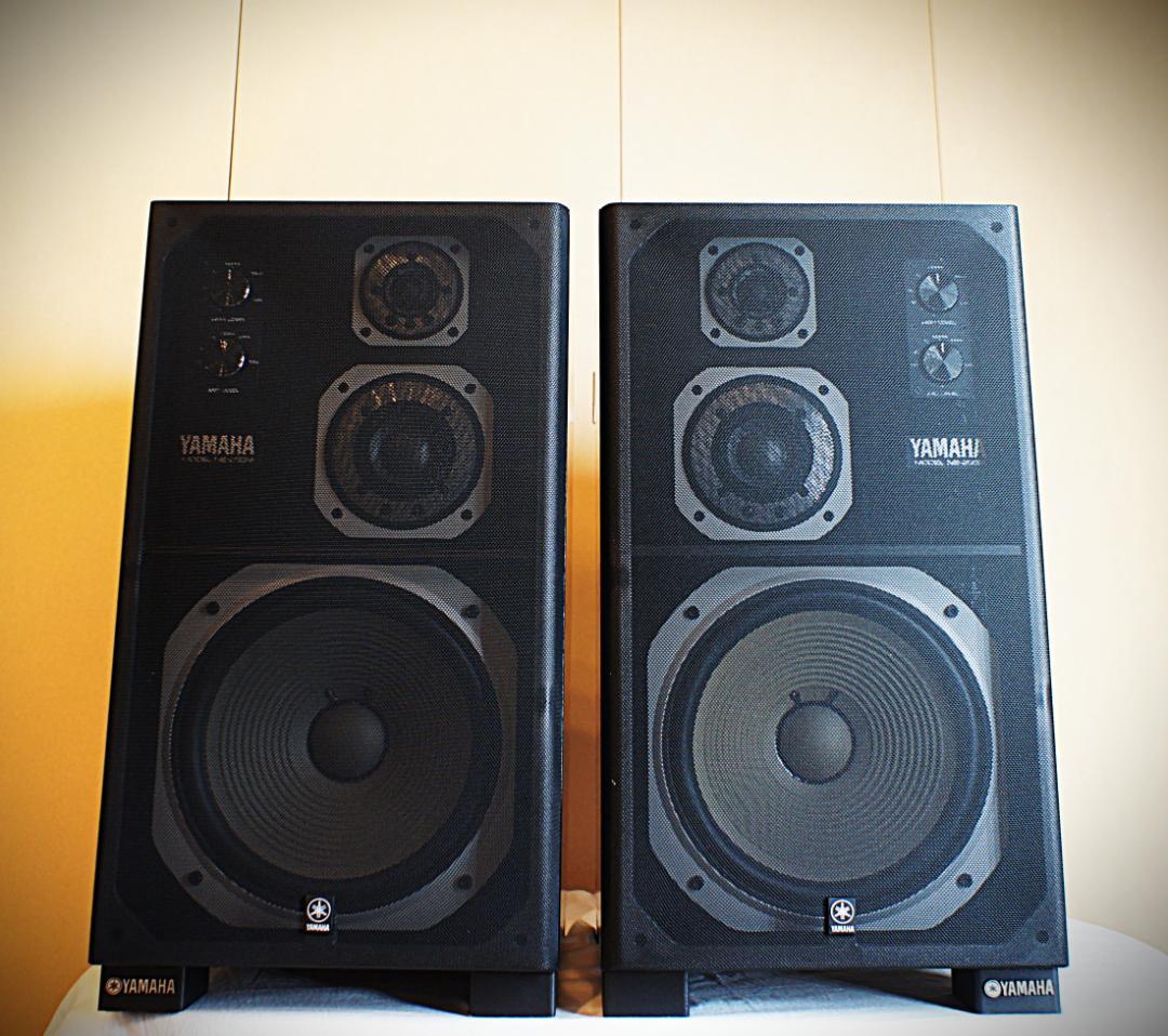 【超美品】YAMAHA ヤマハスピーカー NS-200M　整備インシュレータ付き