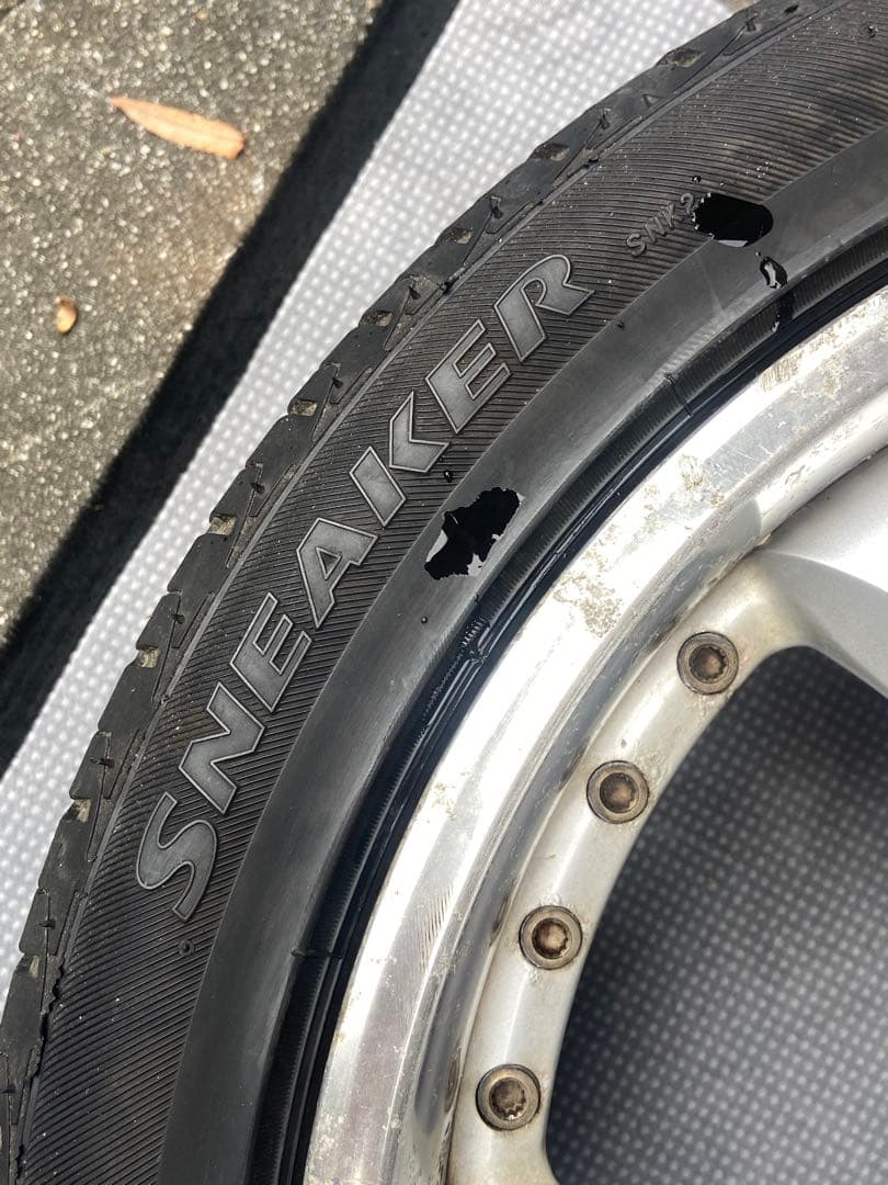 18インチアルミホイール4本