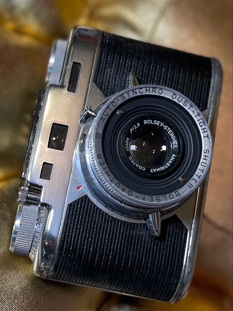 BOLSEY JUBILEE 45mm f2.8 革ケース付 並品