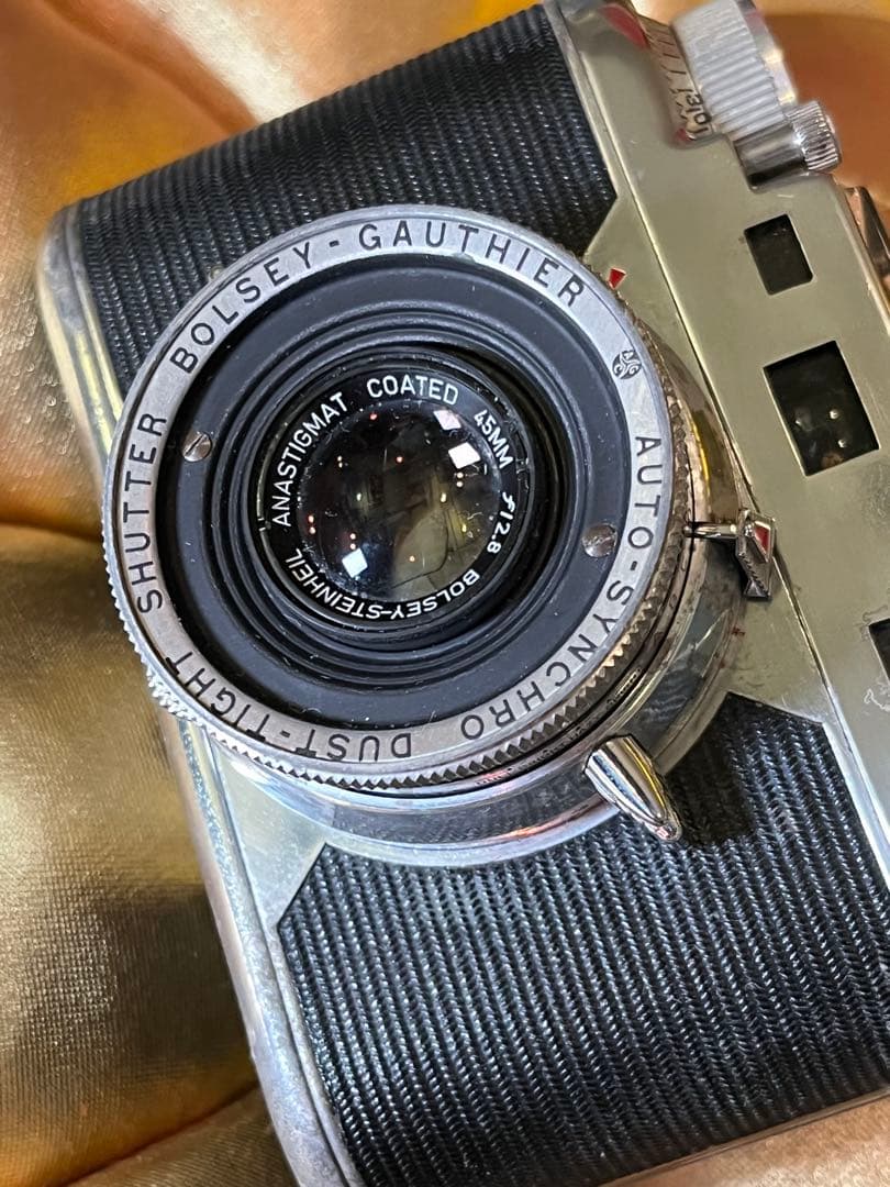 BOLSEY JUBILEE 45mm f2.8 革ケース付 並品